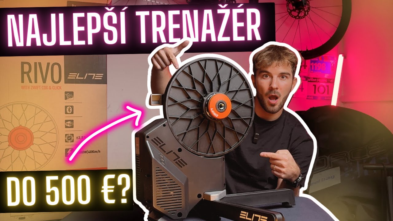 SMART trenažér do 500 € – Ako na výber + unboxing ELITE rivo ZWIFT COG & CLICK