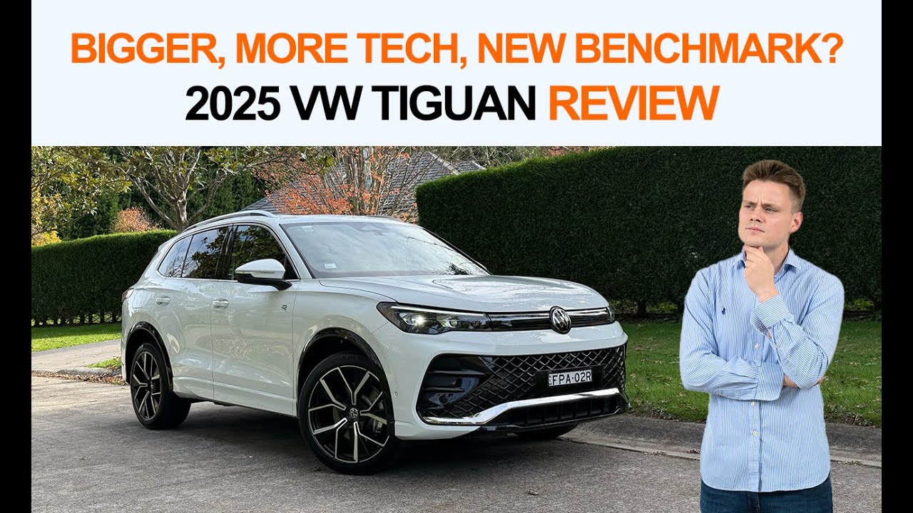 2025 Volkswagen Tiguan R-Line 195TSI Review Australia 🇦🇺 German RAV4?
