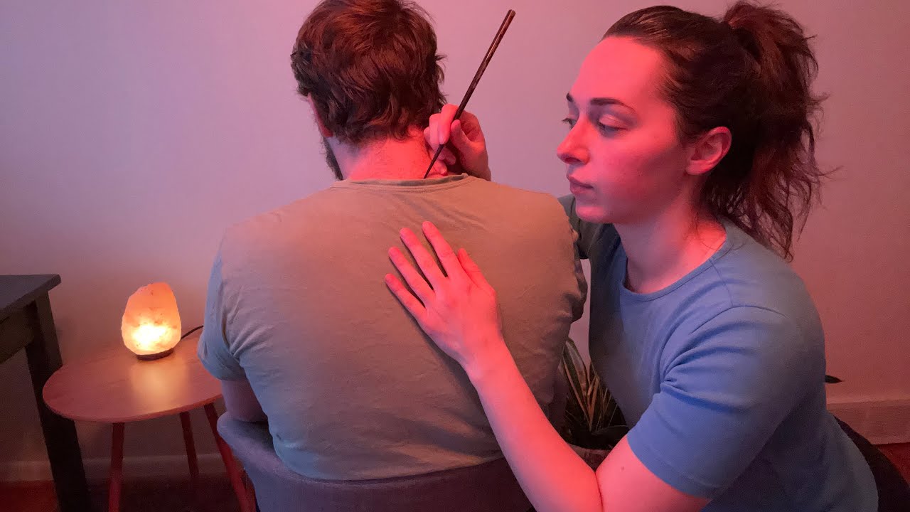 Deep Neck Massage ASMR for Relaxation & Sleep ✨Scratching, Pressure Points, Tapping✨Real Person ASMR
