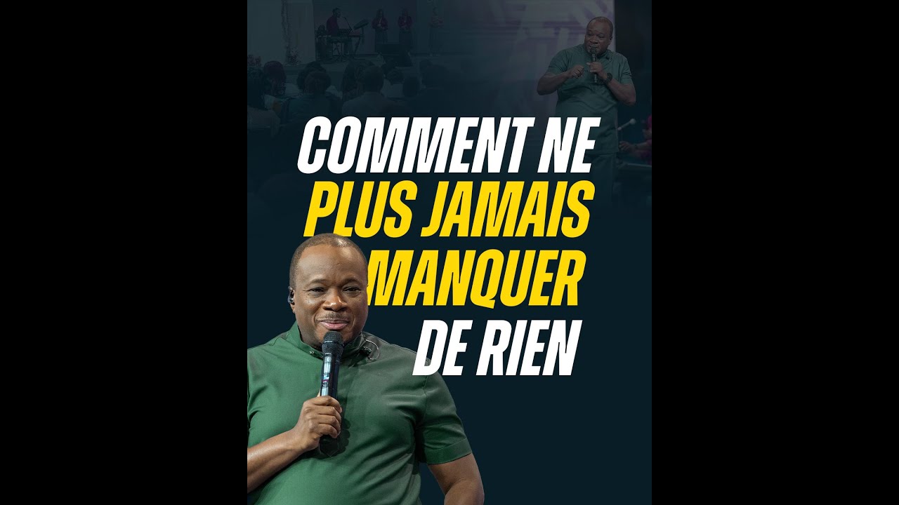COMMENT NE PLUS JAMAIS MANQUER DE RIEN