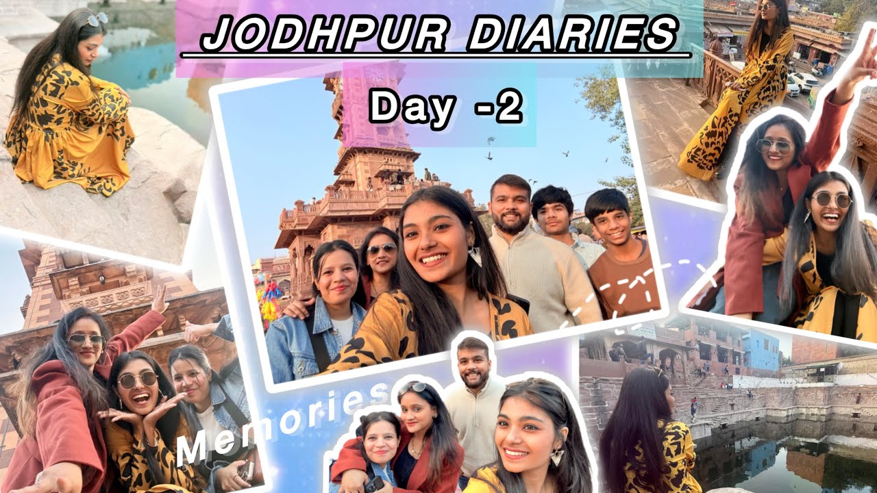 Palaces, Stepwells & Local Flavours | Jodhpur Vlog I DAY -2 (part-2) | #jodhpur #toorjikajhalra 