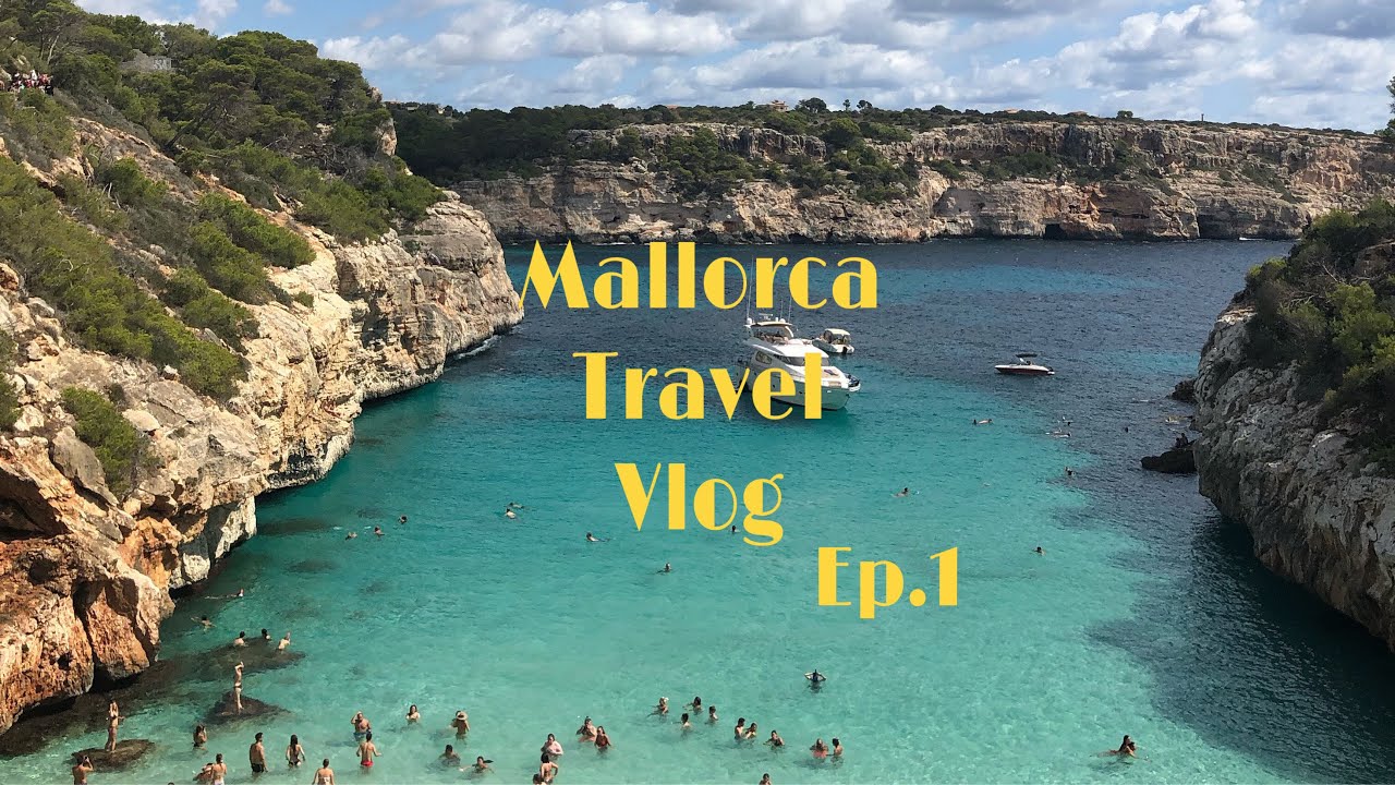 VLOG#13 🇪🇸마요르카 여행 브이로그 첫번째.지중해 즐기기.Cala del Moro.
