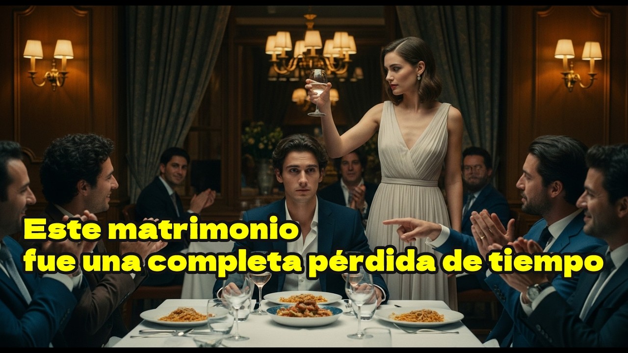 En mi fiesta de cumpleaños, mi esposa dijo: 'Este matrimonio es una pérdida de tiempo', y luego...