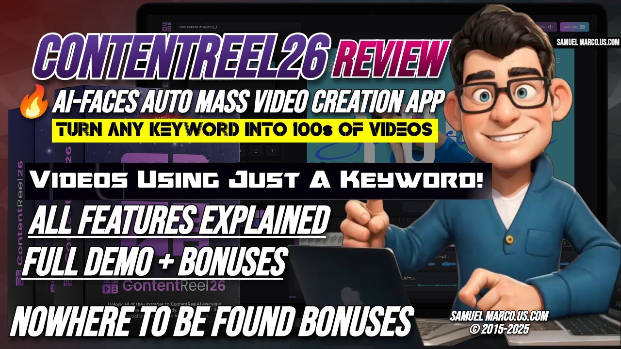ContentReel26 Review 2025 🔴 What&rsquo;s New in ContentReel26 + ContentReel26 AI Video Automation Demo