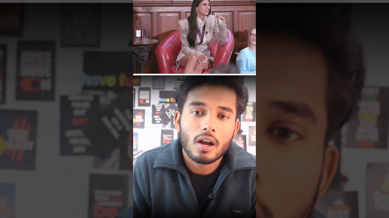 "In 2023, Mia Khalifa stood at the podium of the world-renowned Oxford Union. 