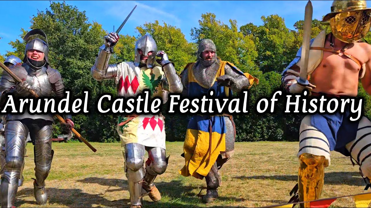 Experience Arundel Castle's EPIC Festival of History! Romans, Norman Knights, and Medieval Artillery