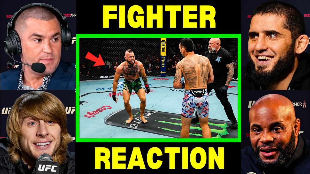 UFC Fighters REACT to Conor McGregor's Leg Injury | UFC 329
