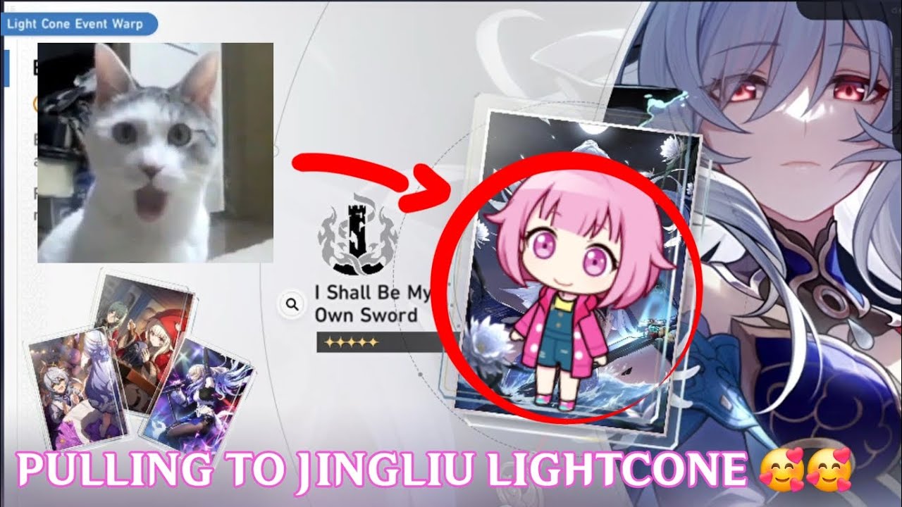 PULLING TO JINGLIU LIGHTCONE | Honkai: Star Rail