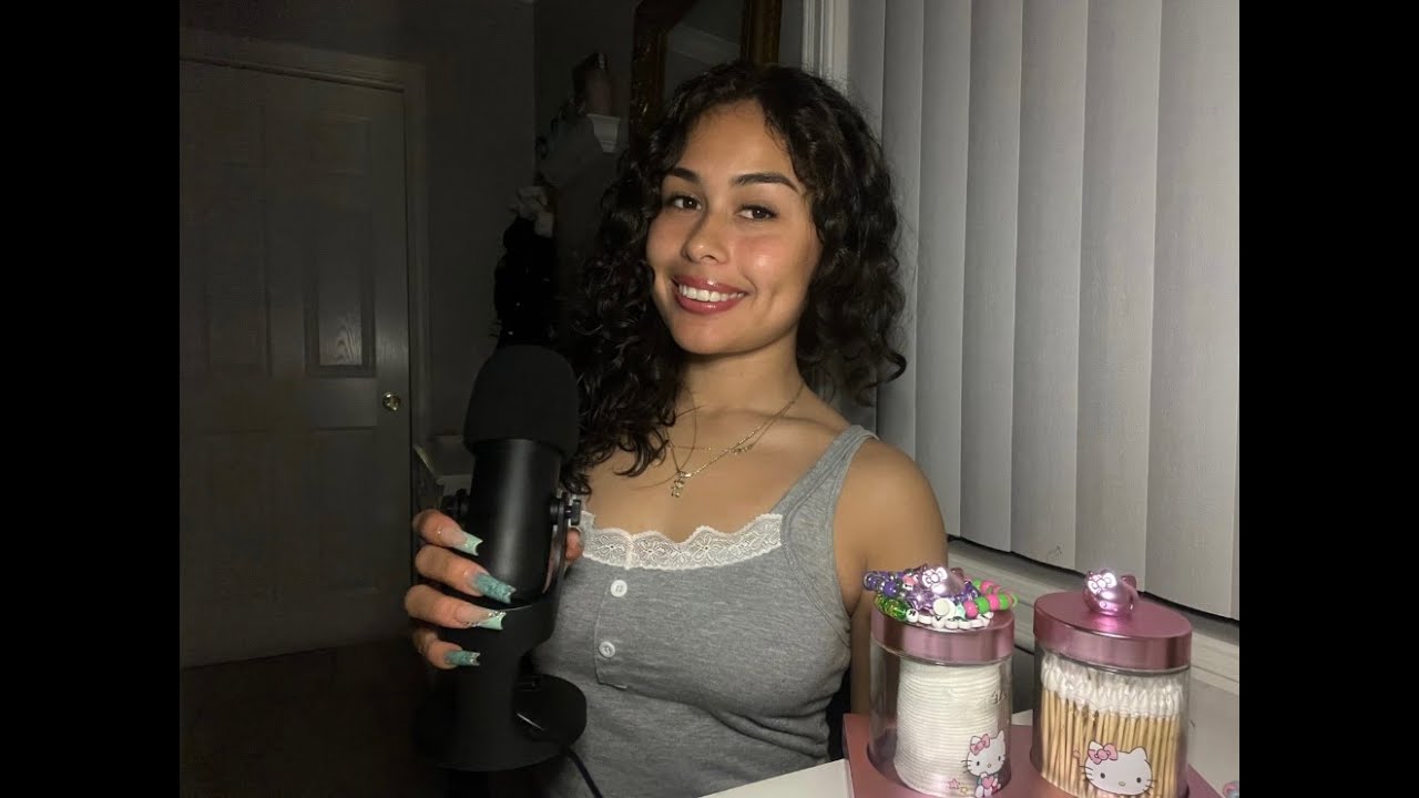 asmr : eye cleaning, random triggers, mouth sounds