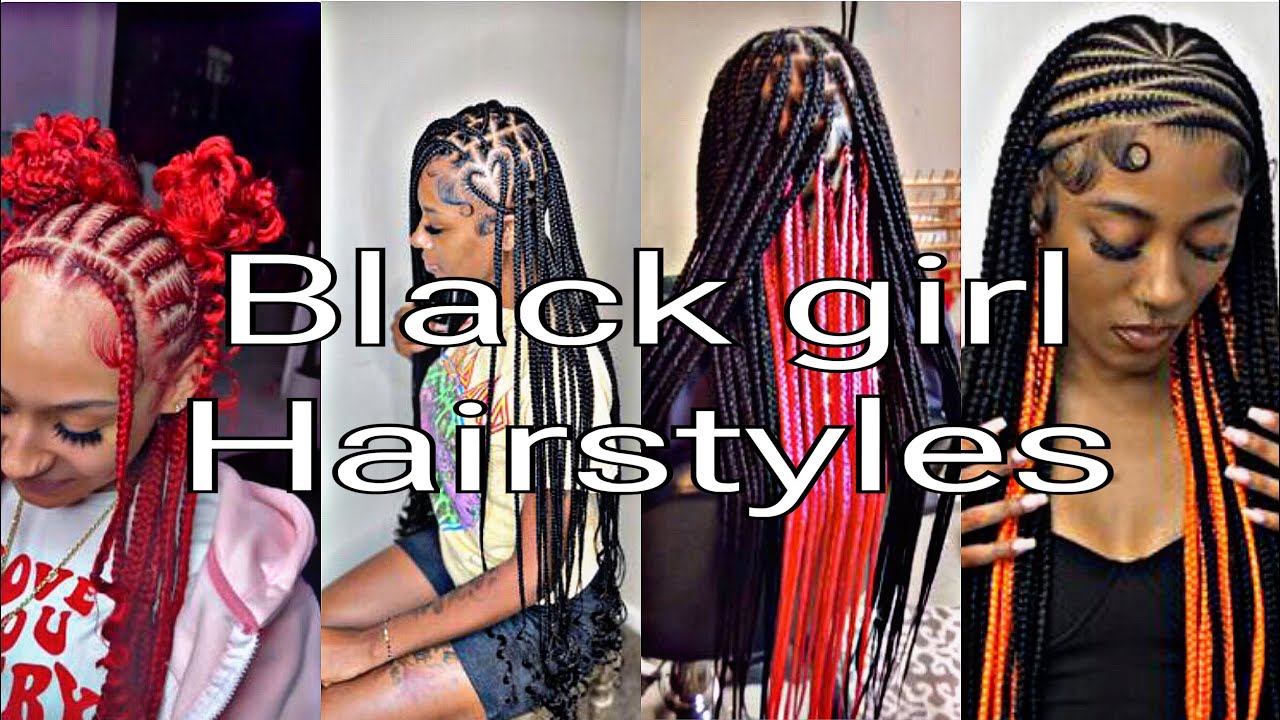 Black girl hairstyles ❤️🤍