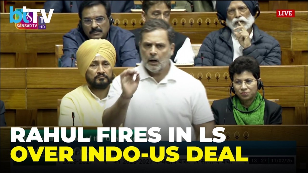 &ldquo;India Is Not Pakistan&rdquo;: Rahul Gandhi Slams Govt Over US Trade Deal And Data Surrender