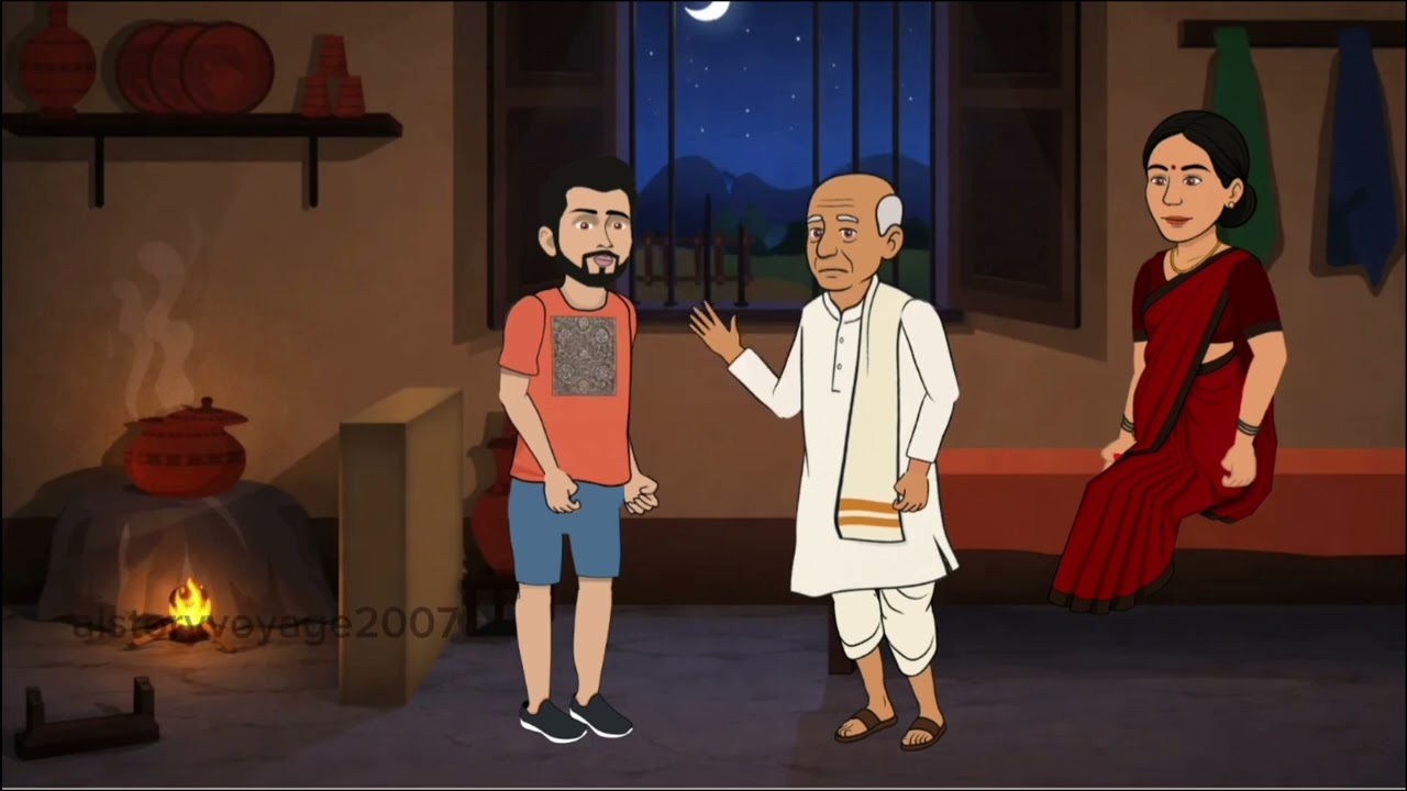 सिर्फ 2 बीघा ज़मीन और करोड़ों का हौसला 💪 किसान का संघर्ष और जीत kisan ki kahani #aistory #cartoon 