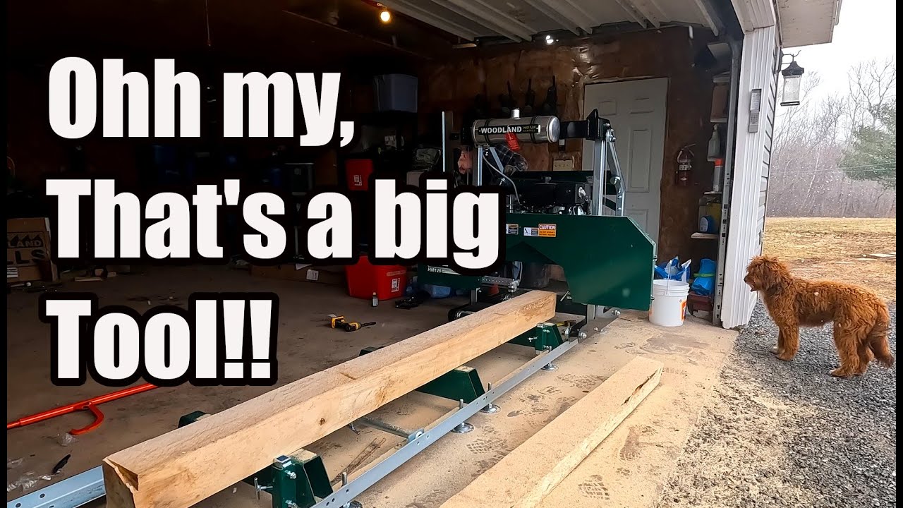 Woodland Mills HM126 Unboxing, Assembly and First cut 