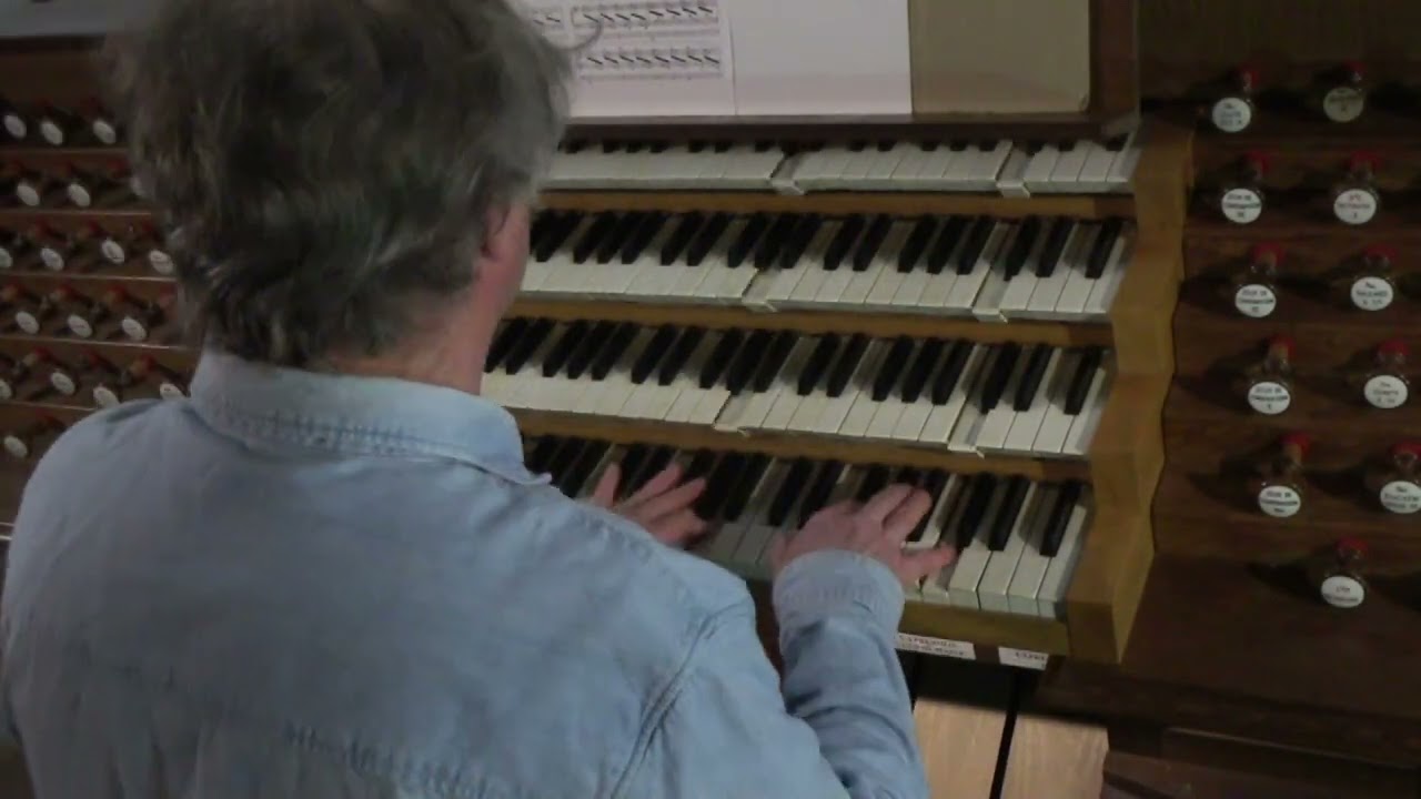 Gabriel Pierné : Prélude pour orgue par Francis Jacob à l'orgue de Thann