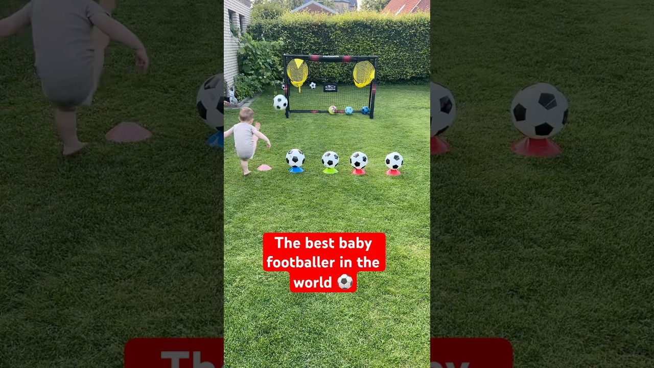 Baby football training ⚽️❤️🍼🔥 #football #soccer #baby #iamluan10