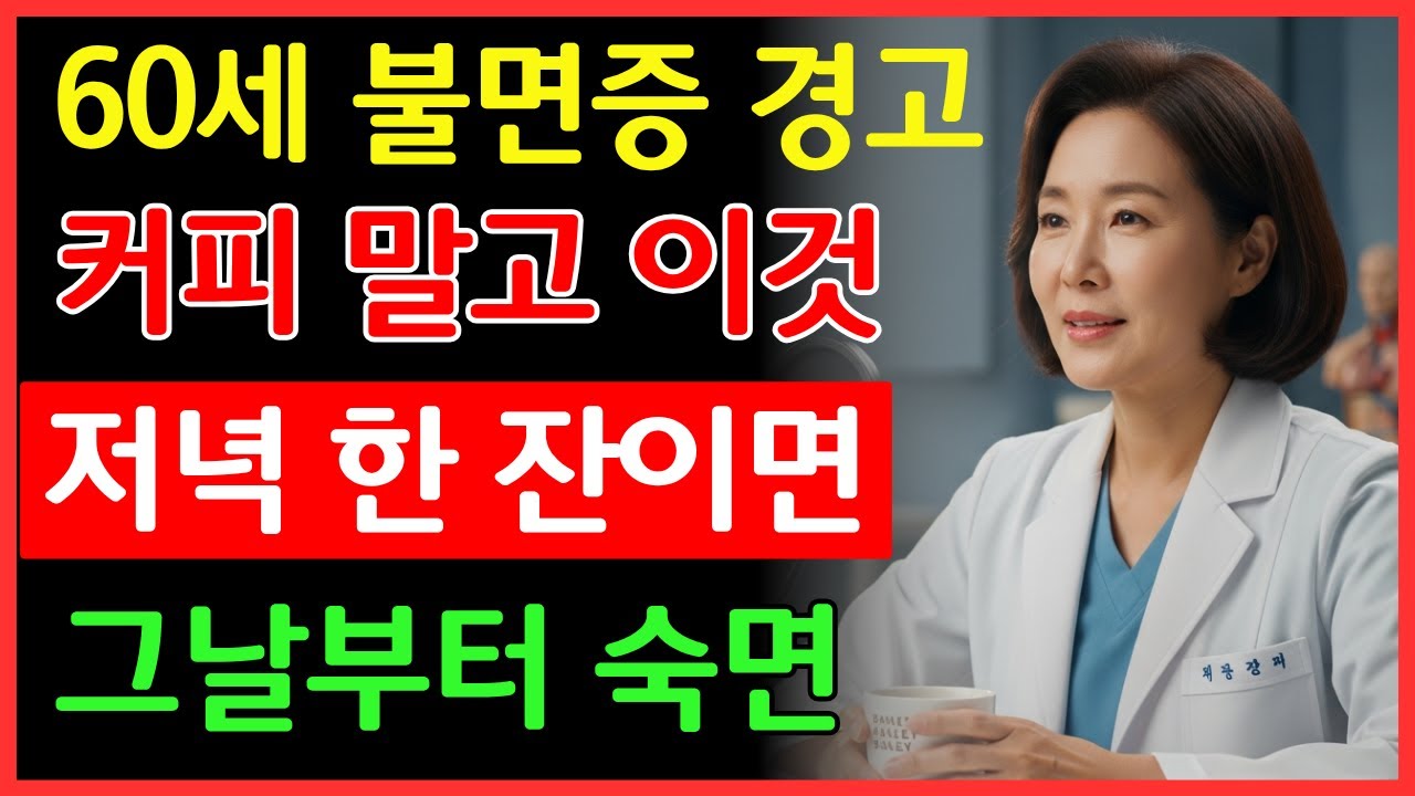 커피 말고 ‘이것’ 한 잔, 뇌가 잠듭니다 | 불면 | 뇌 | 수면 | 건강 | 오디오북 |