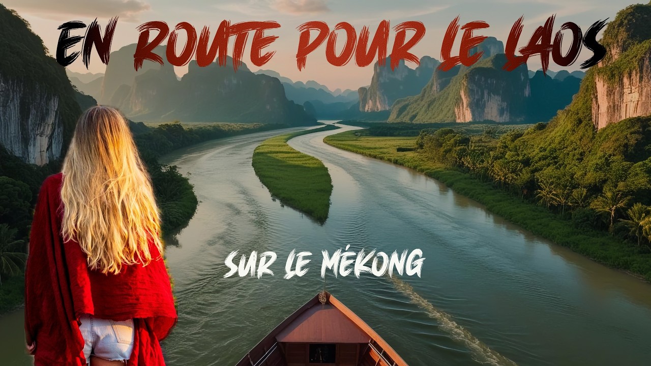Vlog #65 THAïLANDE 🇹🇭 : On embarque dans un bateau hors du temps sur le Mékong