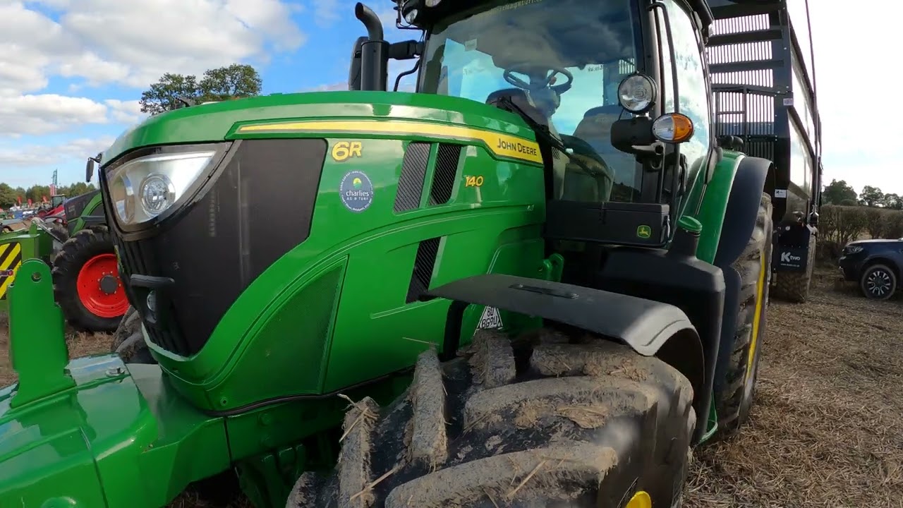 2023 John Deere 6R 140 4.5 Litre 4-Cyl Diesel Tractor (154 / 166 HP)