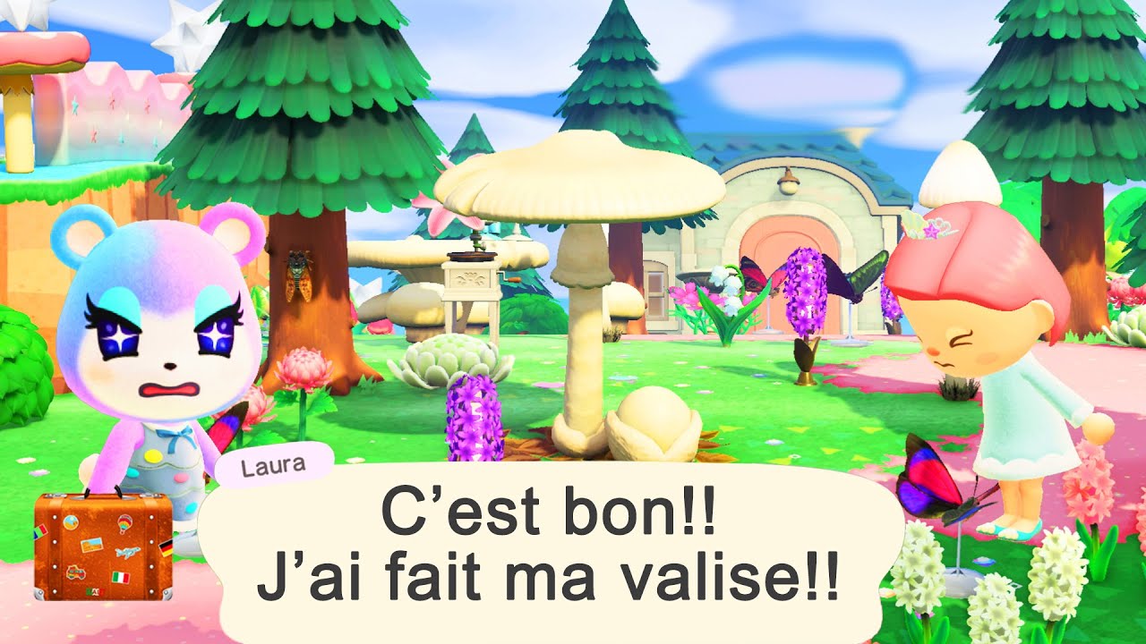 Laura doit quitter l’île 💔 Dilemme sur Animal Crossing New Horizons
