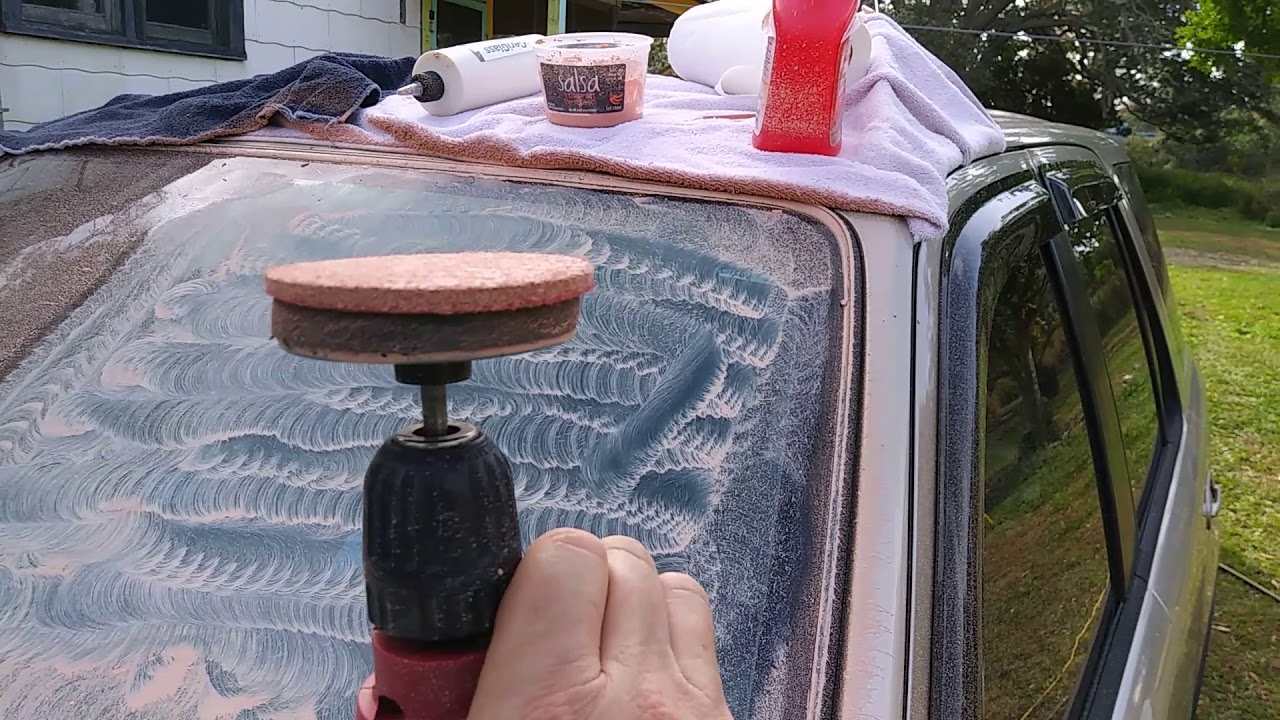 Cerium Oxide Windshield Polishing Part 2