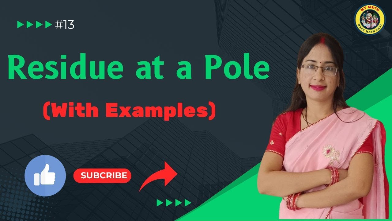 Residue kya hai || Residue at pole of order m || Residue at simple pole #Residueatpoles