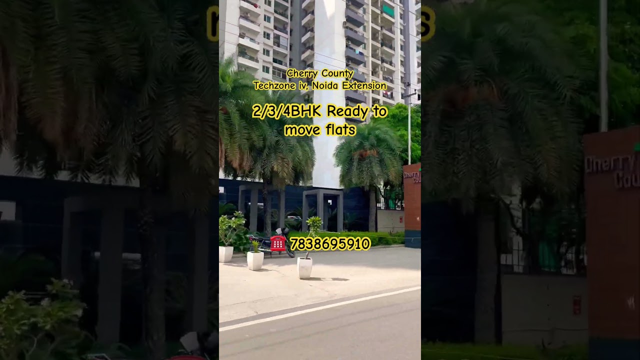 Cherry County Greater Noida West | 2, 3, 4 BHK Flats by ABA Group | Price, Location & Amenities