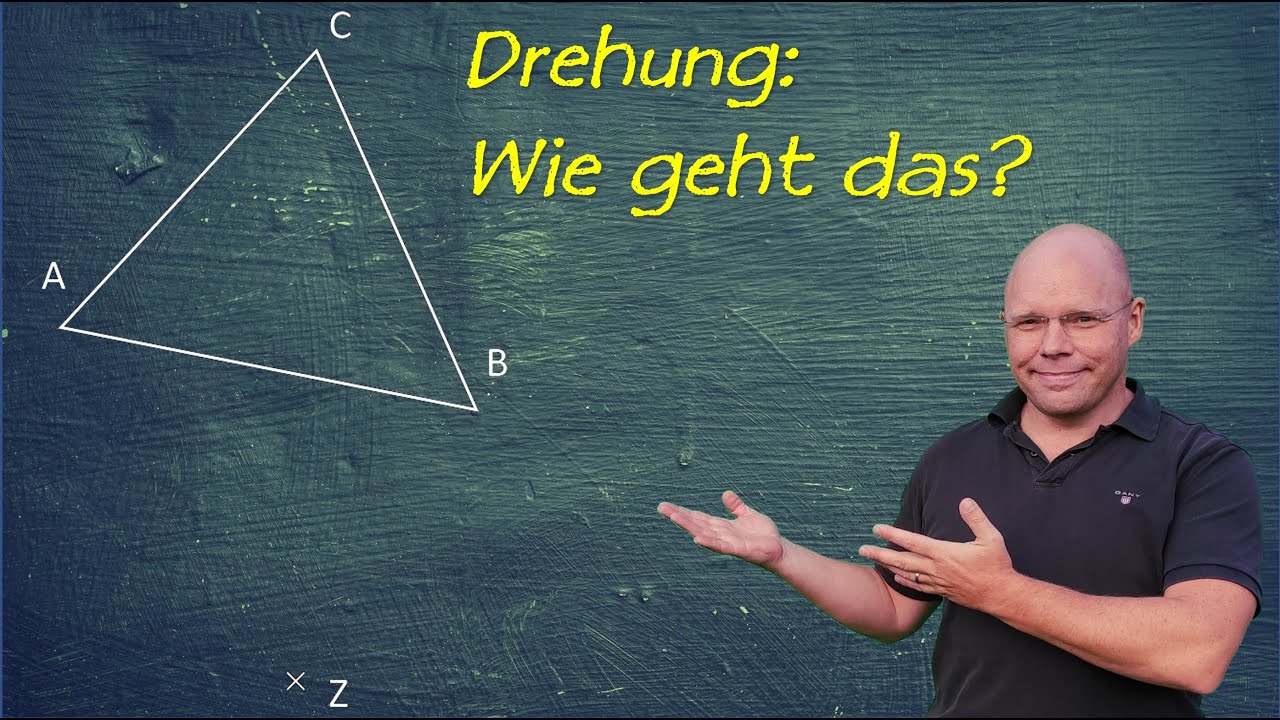 Drehung um Z | einfach erkl&auml;rt