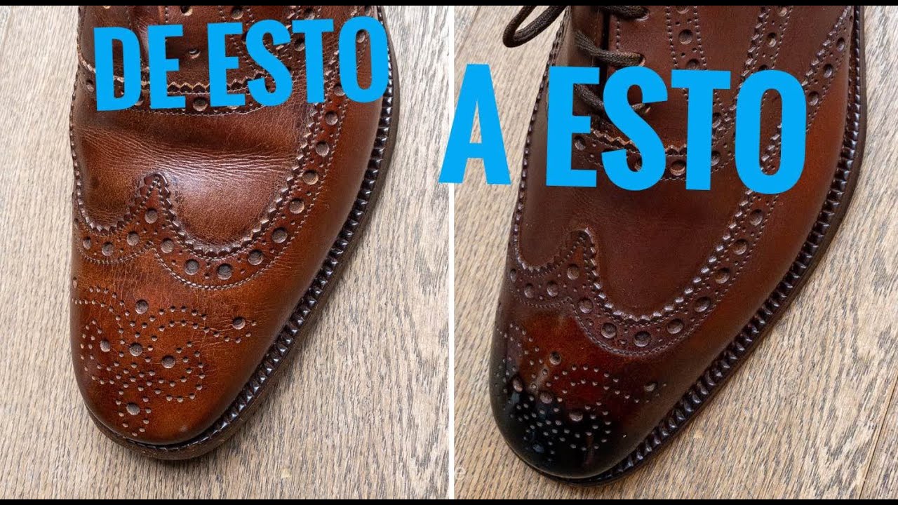 REVIVIENDO UNOS ZAPATOS INGLESES. MI YORCH STYLE