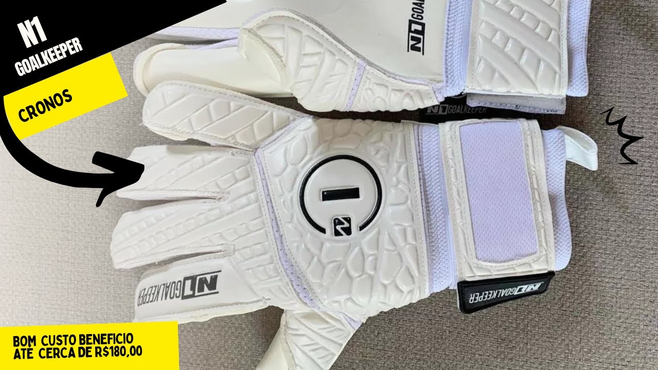 Luva de Goleiro N1 Cronos Teste e  Review