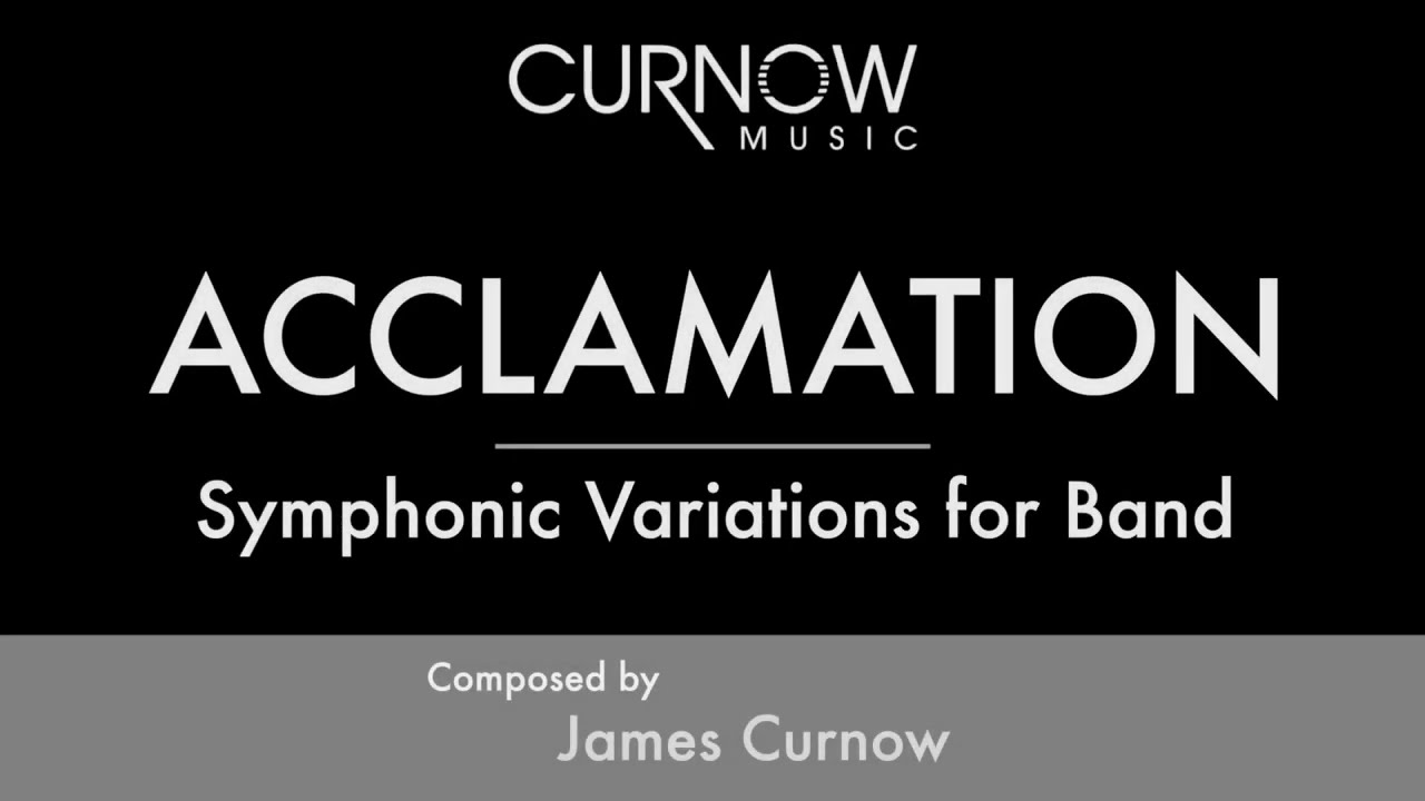 Acclamation – James Curnow