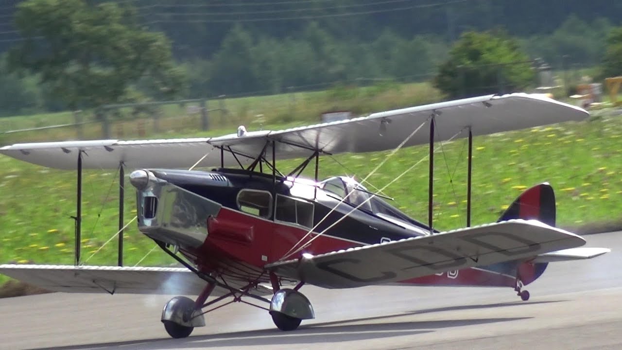 DE Havilland 83 FOX MOTH Speed Model Scale Airplane