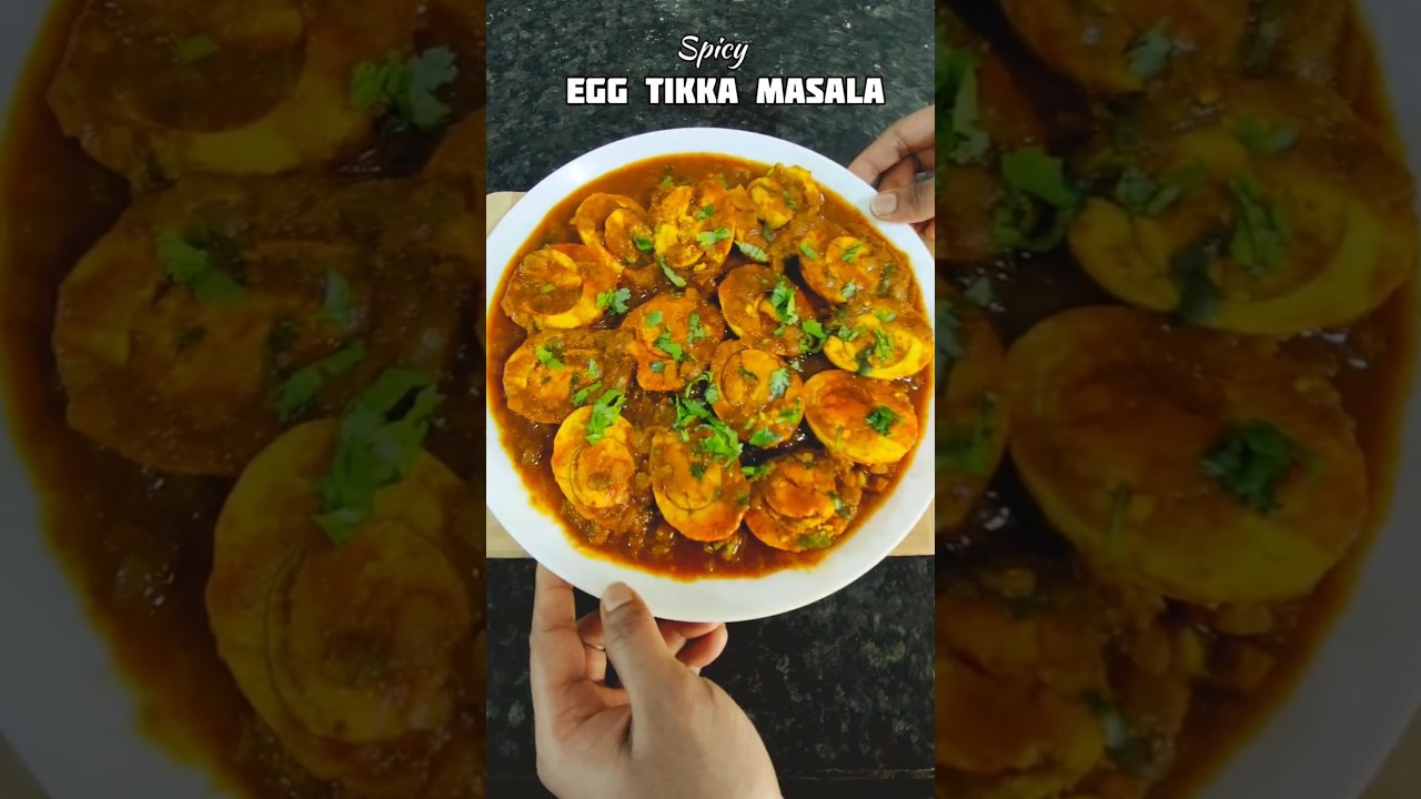 Egg Tikka Masala l Egg Masala Recipe 