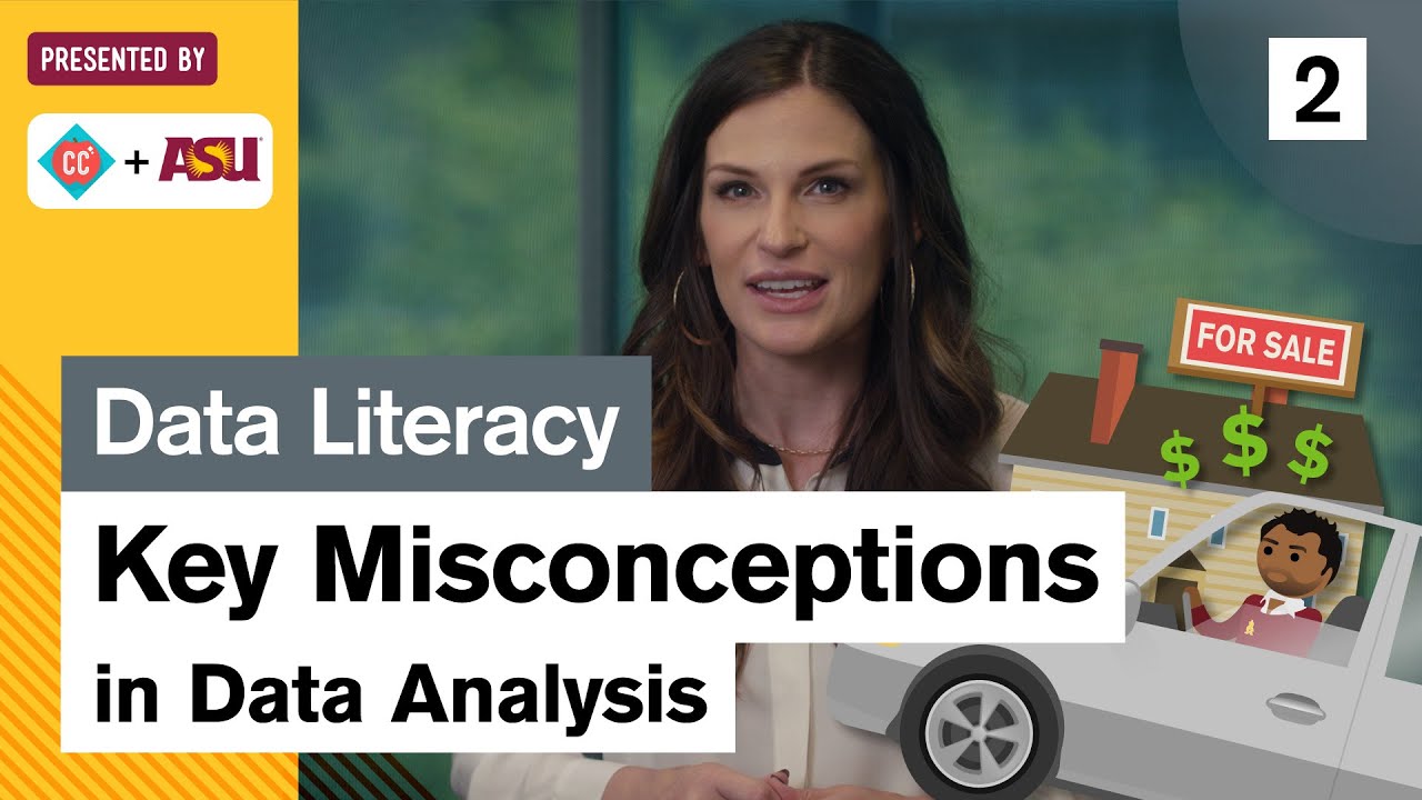 Misconceptions in Data Analysis: Study Hall Data Literacy #2: Crash Course + Study Hall