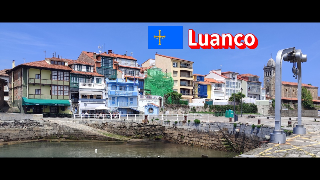 🍧☕✈️Luanco, Asturias 🚴‍♂️ turismo en bici🏖️