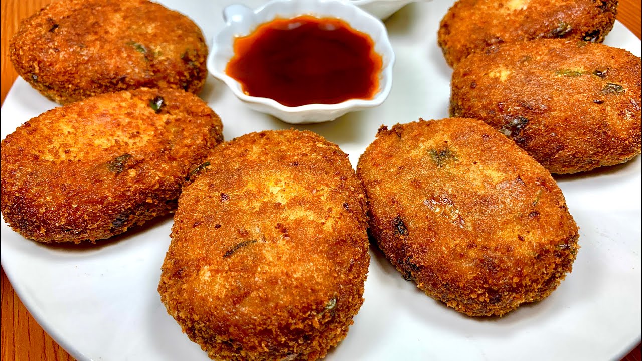 कुरकुरे आलू कटलेट बनाने की विधि | Homemade Crispy Potato Cutlets| Street style Quick Snack Recipe