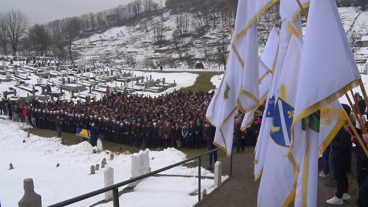 Dženaza i ukop Edhema Omerovića - Tite