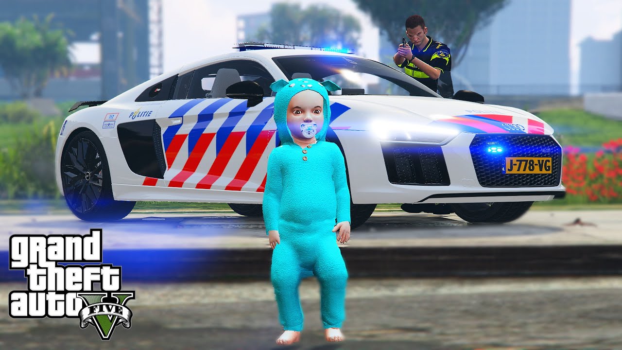 NEDERLANDSE POLITIE vs MEGA BABY 2.0! - GTA 5 Politie en boefje
