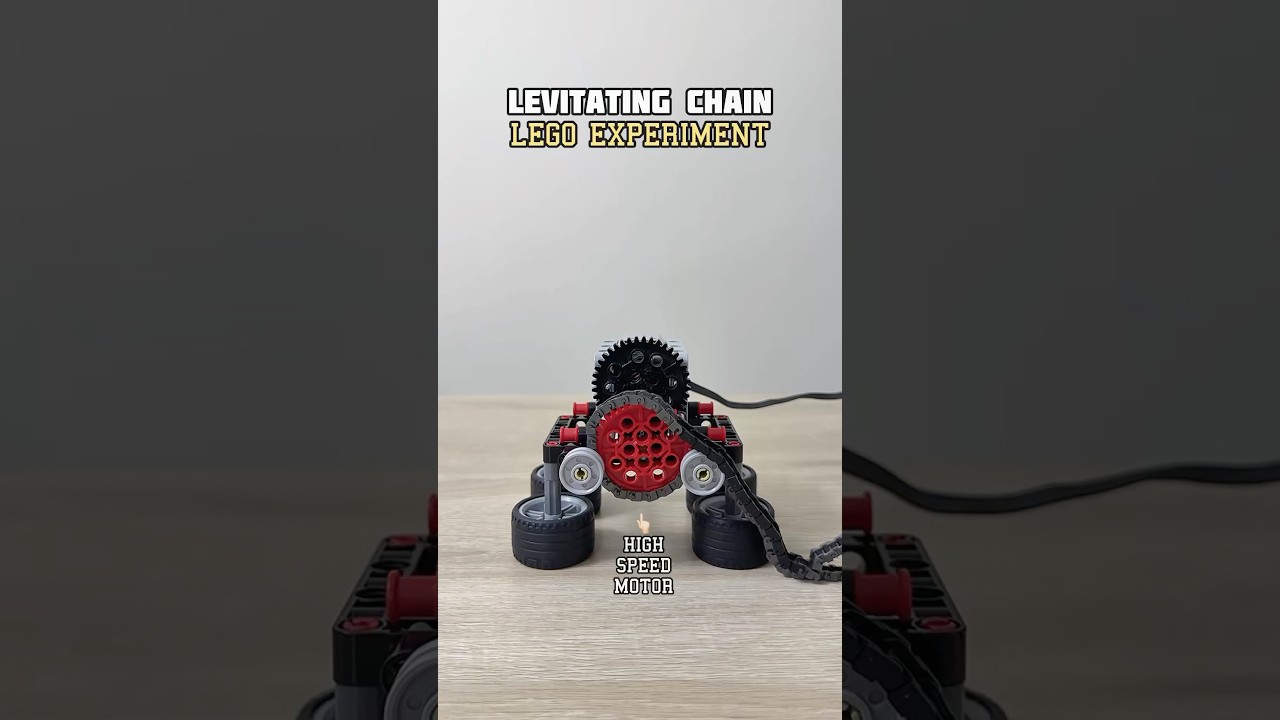Levitating Chain LEGO Experiment