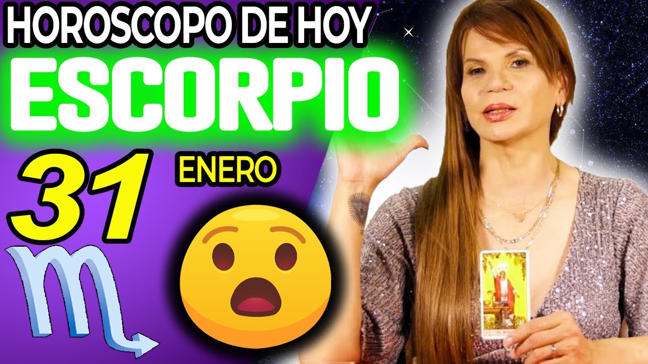 ESCORPIO ♏😨PREPARATE PARA LA SORPRESA DE TU VIDA❗️😱 Horóscopo De Hoy 31 De Enero 2026 | Mhoni