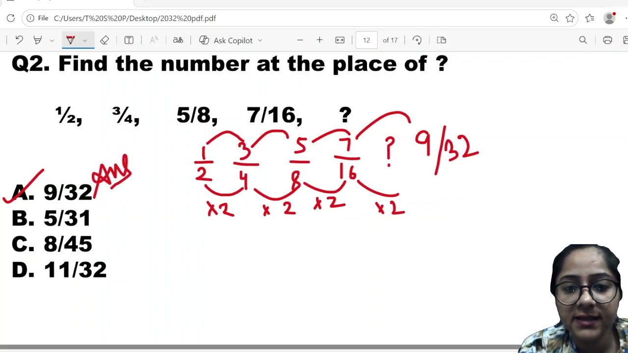 HTET 2026 Reasoning Paper Solution 6 by Preeti Mam