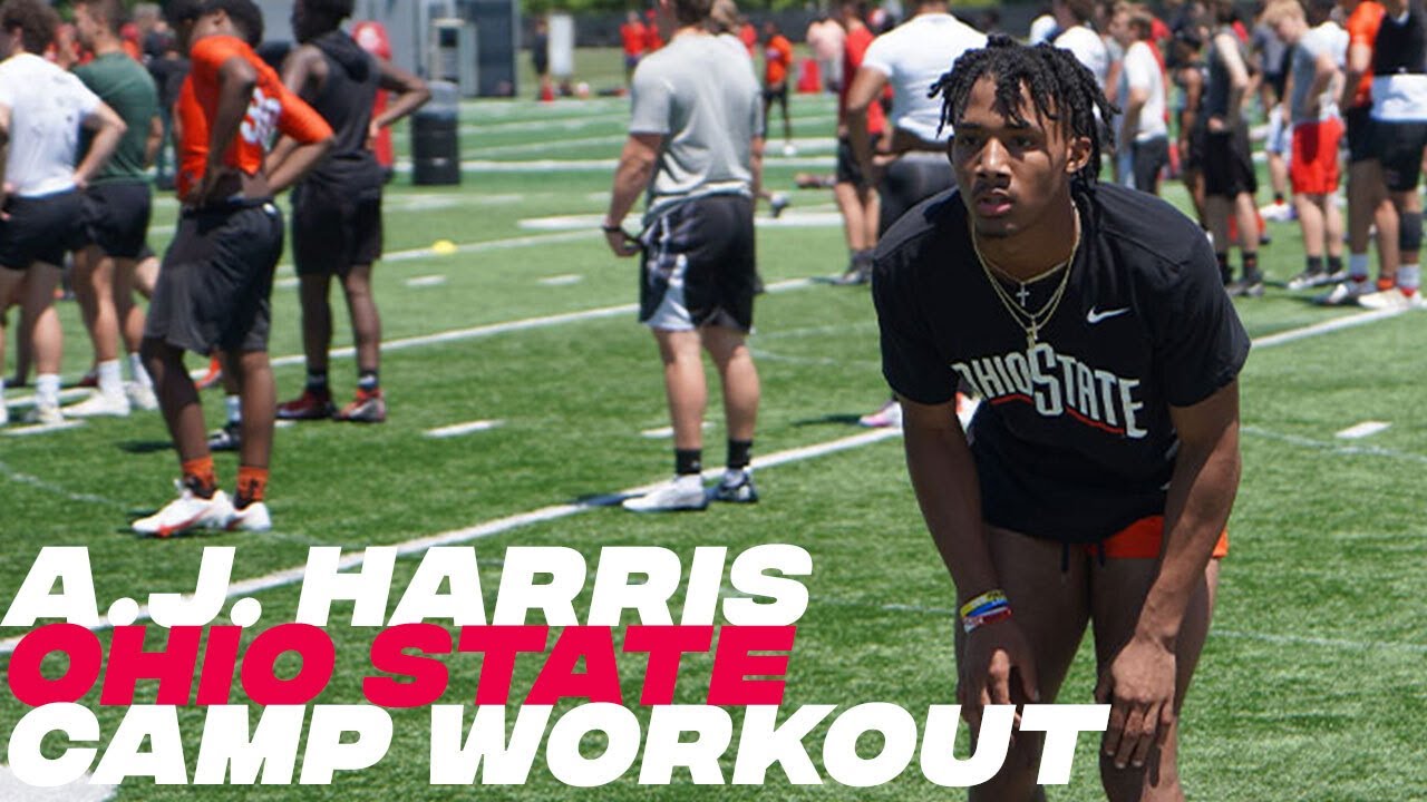 A.J. Harris: Elite 2023 cornerback impresses in Ohio State workout