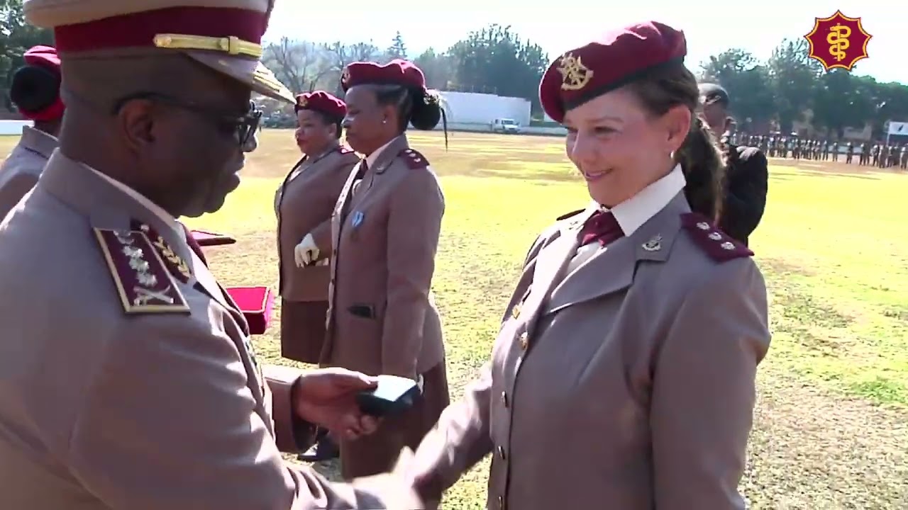 South African Military Health Service Medal Parade