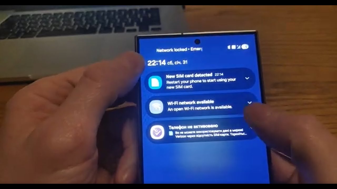 Прямий ефір Samsung S24 Ultra Verizon lock/ розблокування від оператора