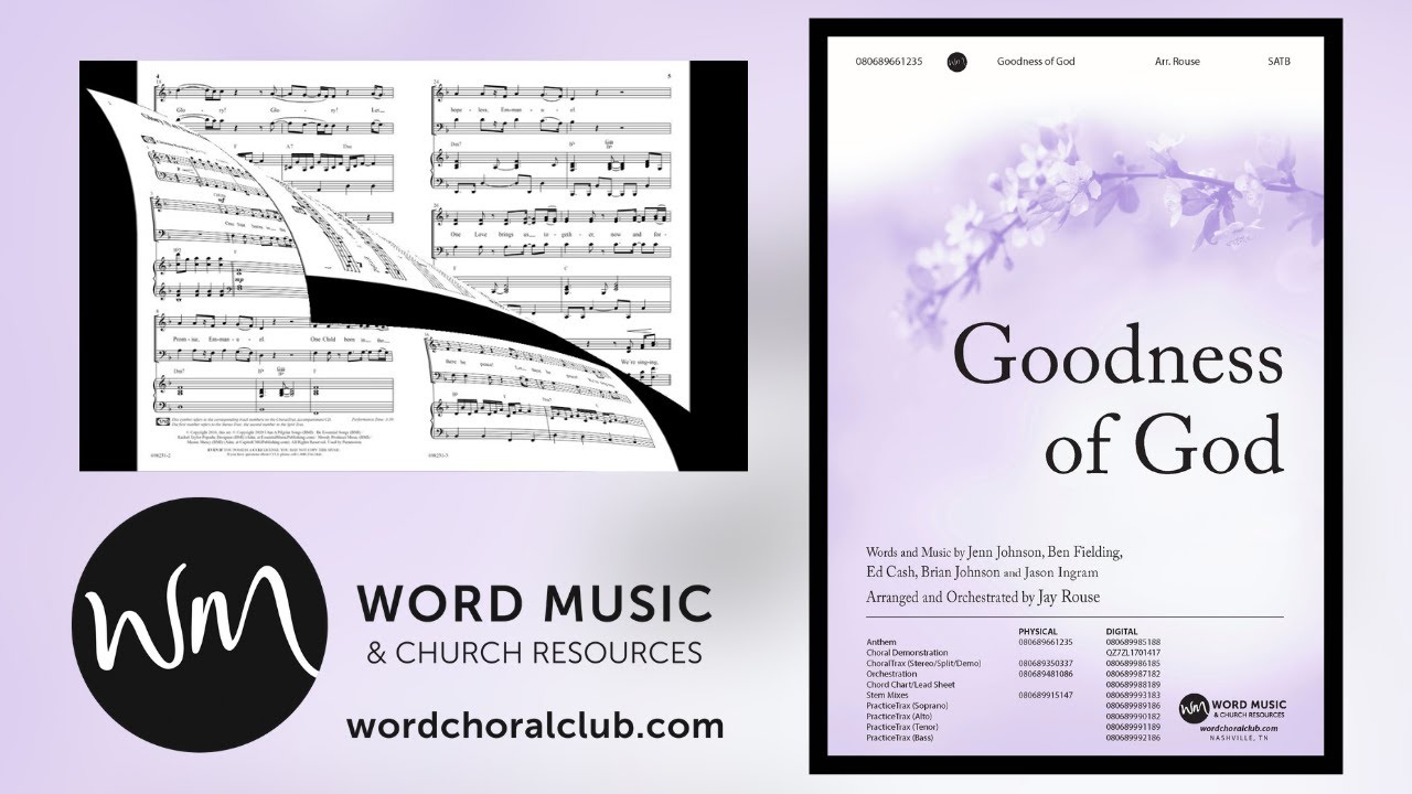 Goodness of God | Arranged and Orchestrated by Jay Rouse