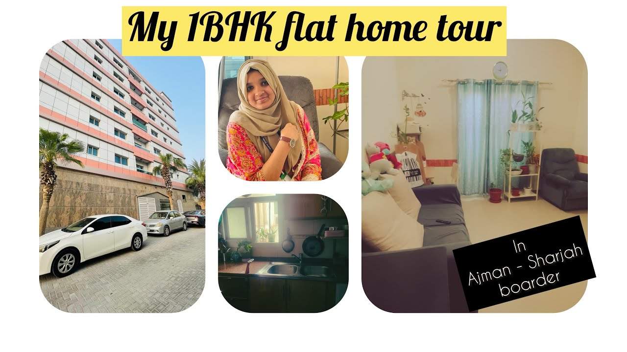 My home tour | Ajman |Dubai |UAE| 1 bhk| lower rent| Sharjah | family room| balcony| house| Nuaimiya
