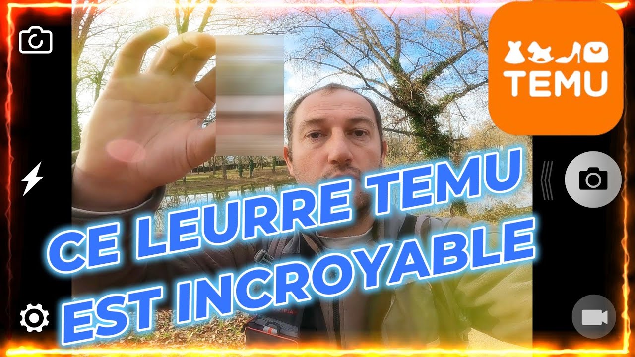 CE LEURRE TEMU EST INCROYABLE