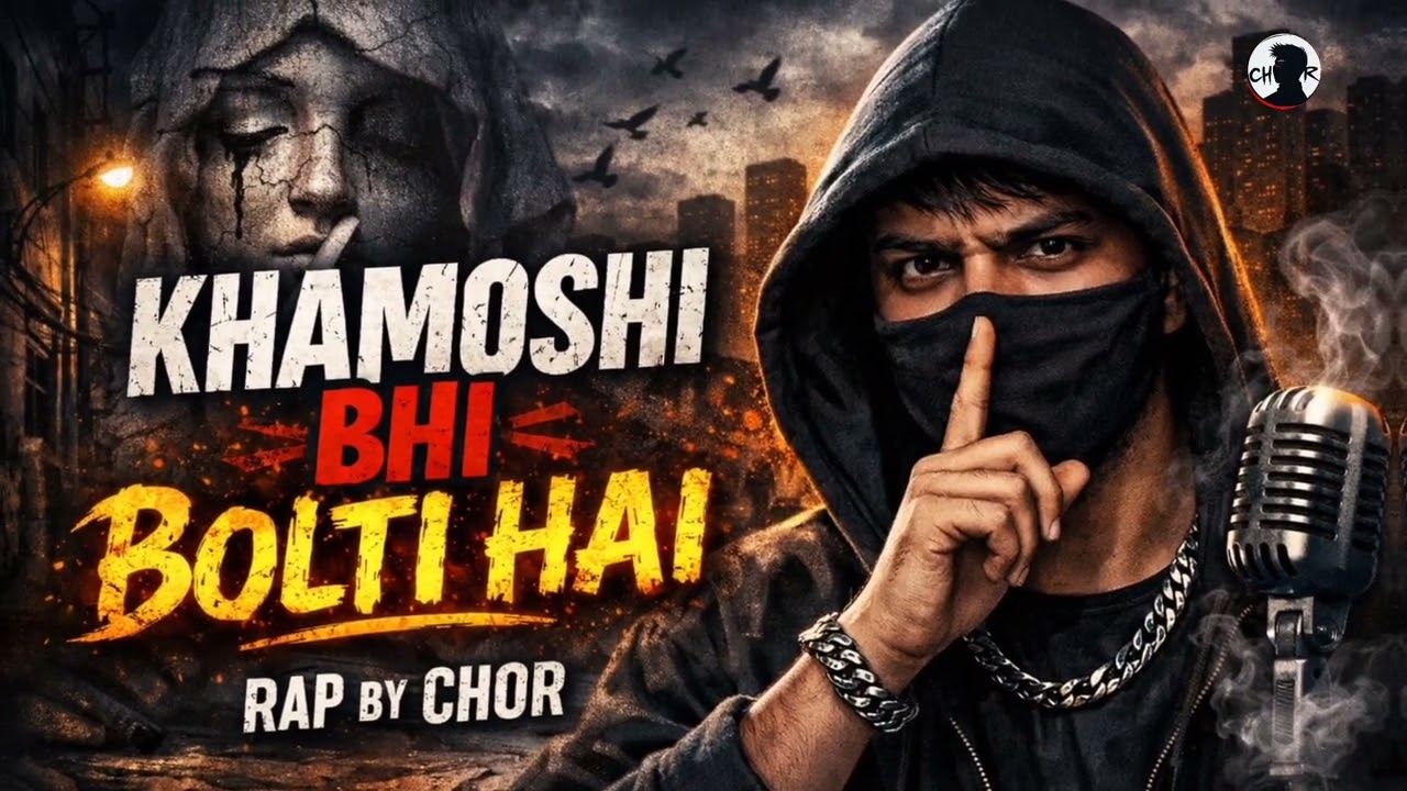 ख़ामोशी भी बोलती है | Hindi Rap | Reality of Life | Rap By CHOR 