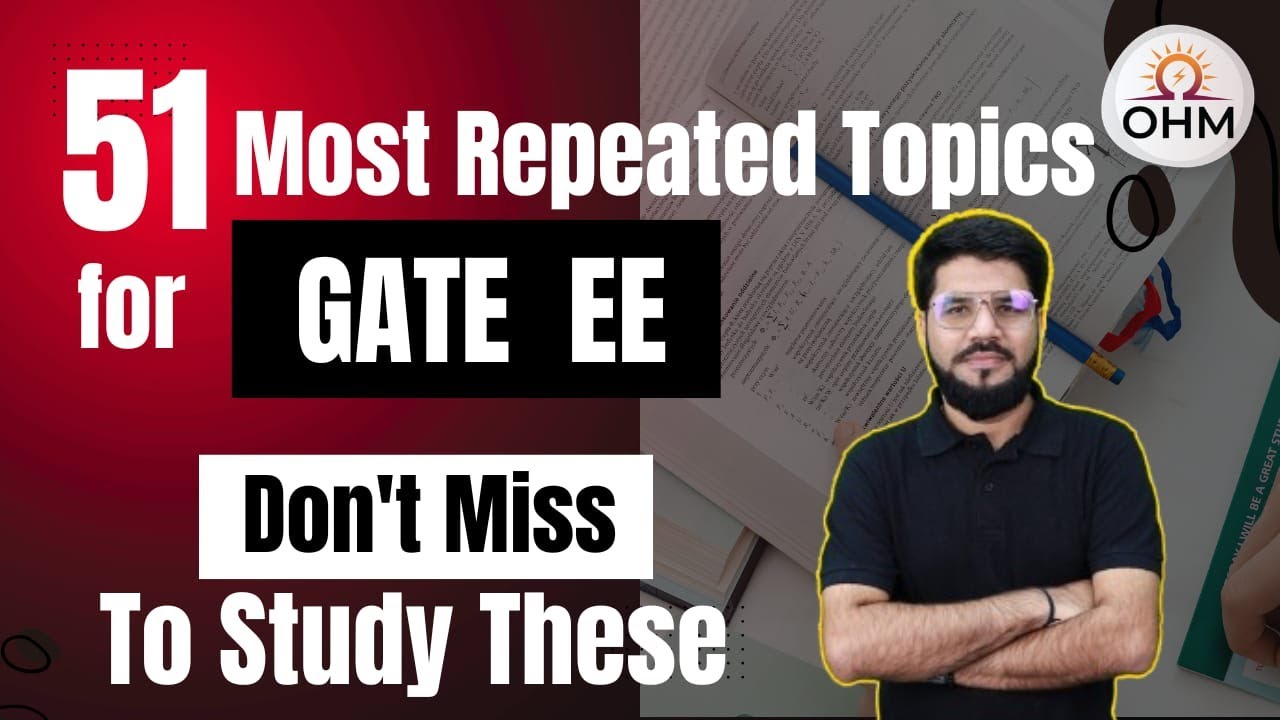 GATE EE — 51 самая повторяющаяся тема | Не упустите возможность изучить их! #gate2025 #gateprepar...