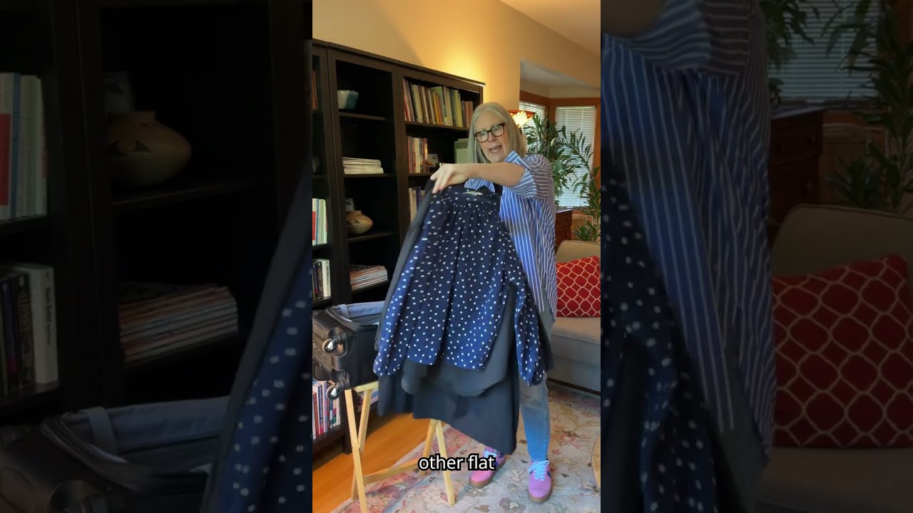 Packing wrinkle free while traveling