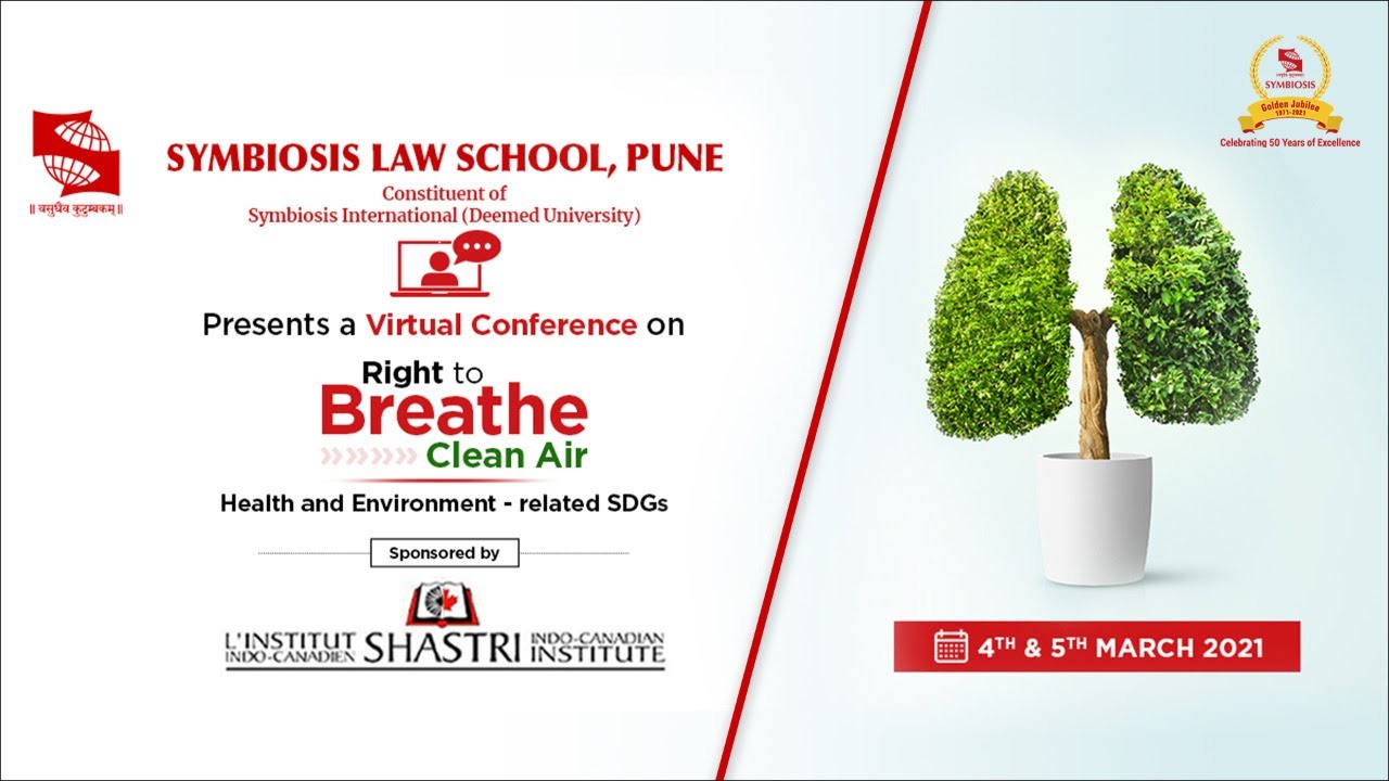 Symbiosis Law School, Pune - Virtual Conference on 